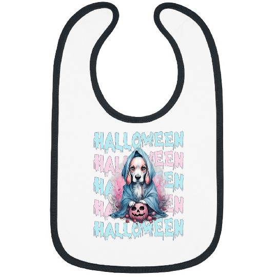 Beagle Halloween Dog Lover Beagle Dog Owners Bibs