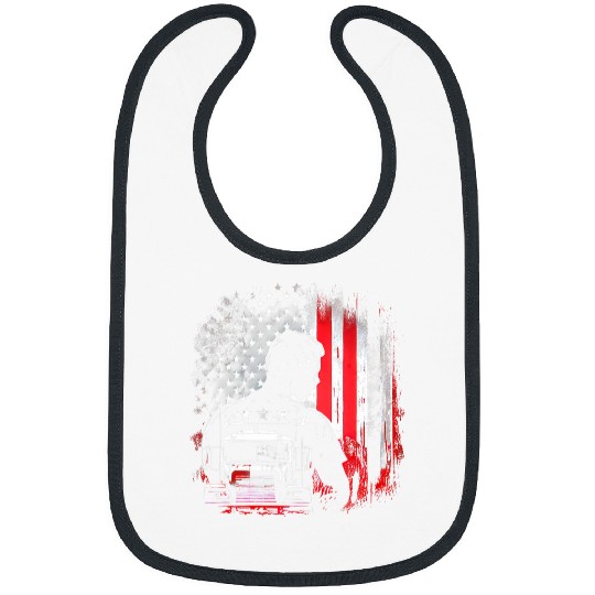 Funny trucker American Big Rigs Diesel Truck Driver 12 Bibs