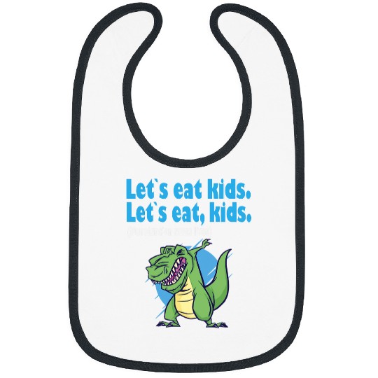 Lets eat kids punctuation saves lives grammar Bibs