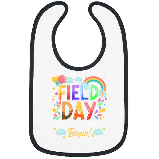 Field Day Let The Games Begin Funny School Teacher Student Bibs