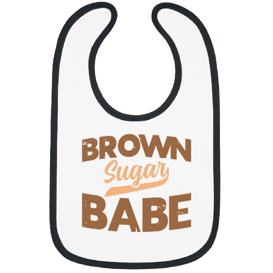 Brown Sugar Babe Black History Bibs