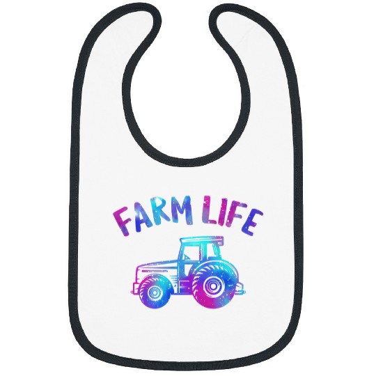Tractor driving Lover Farm Life Farming Tractor Family Farmer Farm Life Tee Country Life Women Bibs
