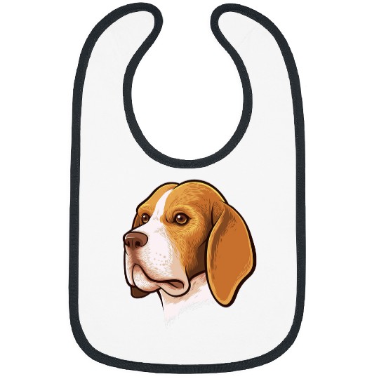 Beagle Dog Lover Fur Parent Baby Bibs