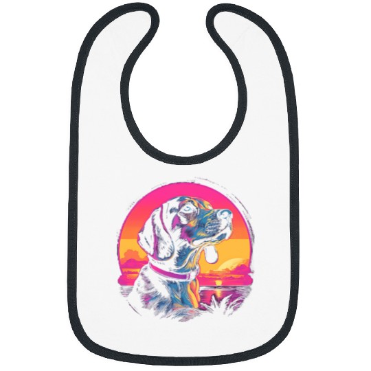 Beagle Dog vintages Style 3 Bibs