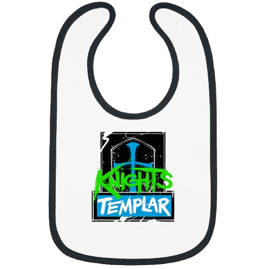 History Knights Templar Templar Flag Gift Bibs