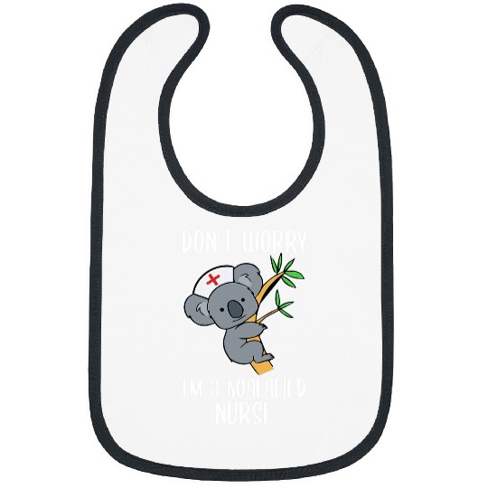 Funny Bear Funny nurses Koala Koala Koalafied Nursing Qualified Cute Bears Bibs