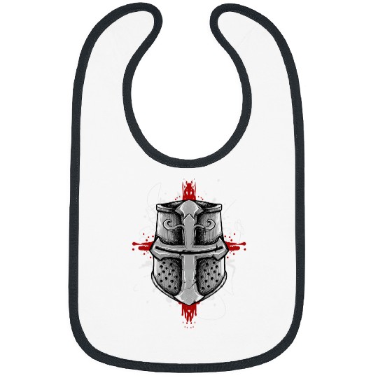History Knights Templar Medieval Gift 1 Bibs