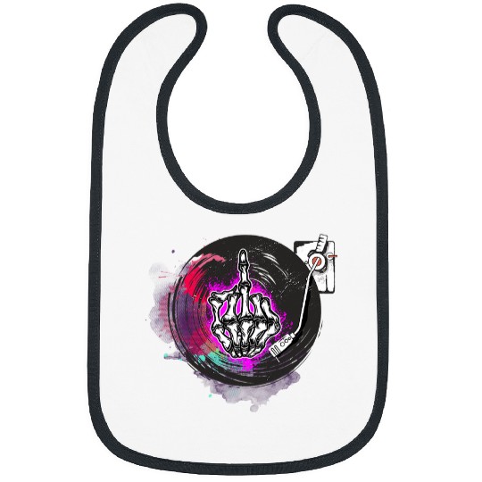 Funny Drummer Techno Hardcore Gabber Ecstasy Satan Frenchcore Drum n Bass 3 Bibs