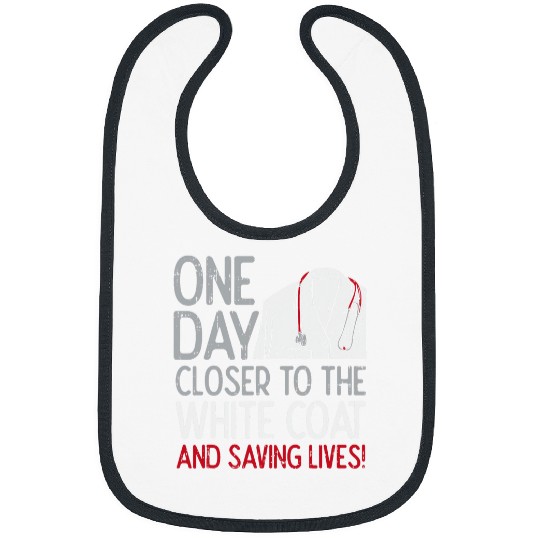 Future Doctor Lifesaver Funny Pre Med Med Student Bibs