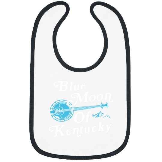Funny Banjo Bluegrass Kentucky Bluebird Mandolin 4 Bibs