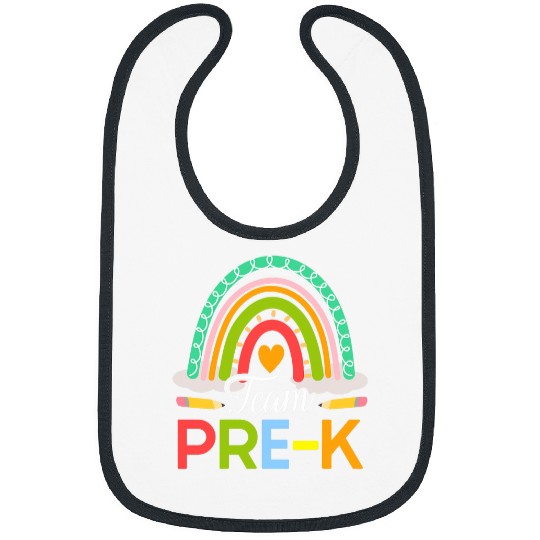 Team PreK Preschool Teacher Student Back To School 2 Bibs