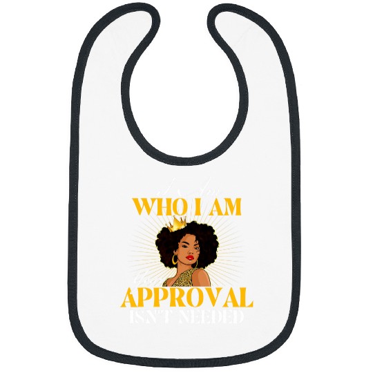 I Am Who I Am MLK Day Black History African Roots Bibs