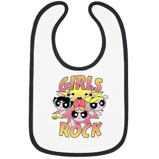 CN The Powerpuff Girls Girls Rock Pop Art Bibs