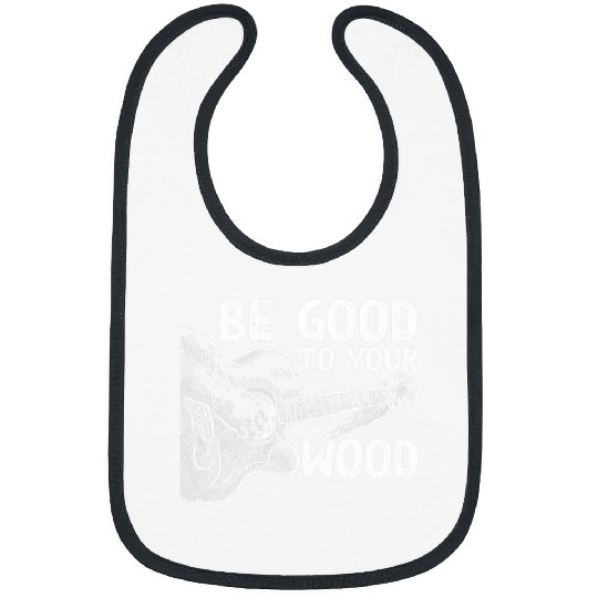 Funny Guitar Classic Rock and Roll Acoustic Guitar Player Bibs