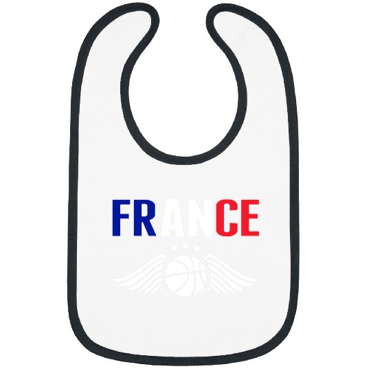 Funny Basketball France Basketball Fans Jersey Pride French Flag Sport Lovers Bibs