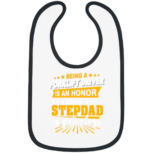 Fork Lift Truck Stepdad Forklift Operator Bibs