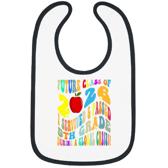 Future Class Of 2026 5th Grade Funny Student Graduation Bibs