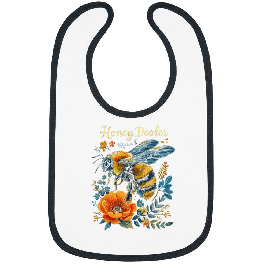 Honey dealers For Beekeepers Bee Funny Bibs