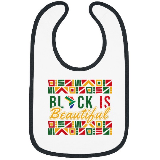 Black is Beautiful and Im the Proof Black History Bibs