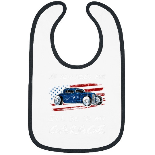 Classic Car Gift 2Love Building 2Racing 2vintages Hot Rod 212 Bibs