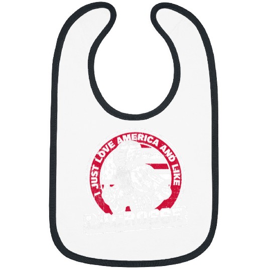 Sport Lacrosse Gift Love America And Like Lacrosse Fan Mom Goalie Lacrosse 3 Bibs
