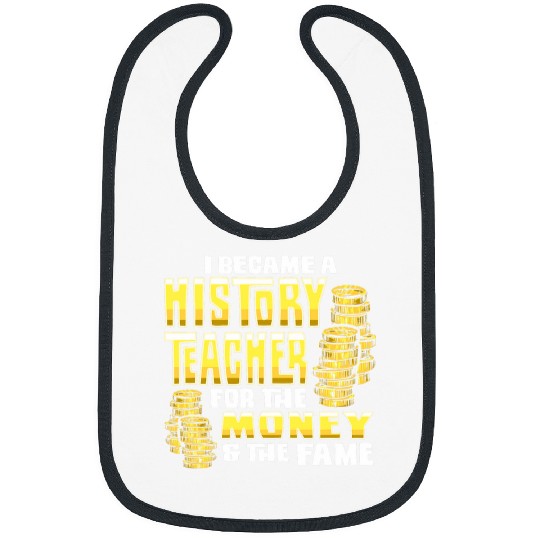 History Teacher Dress for a History Buff 1 Bibs