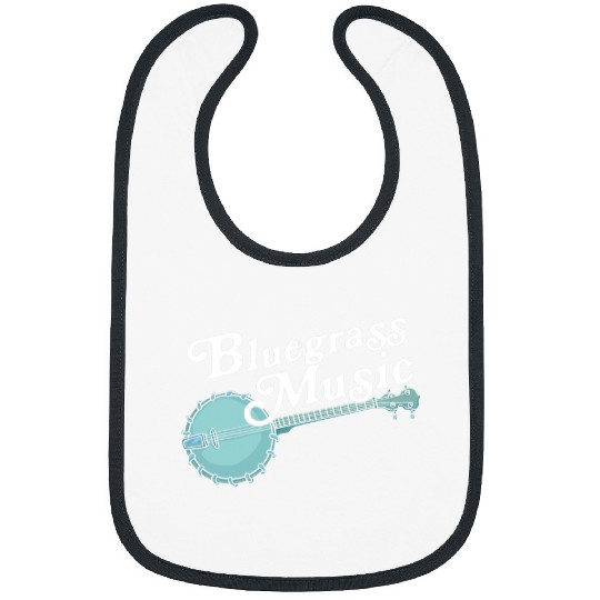 Funny Banjo Music Mandolin Asheville Bluebird Kentucky 2 2 Bibs