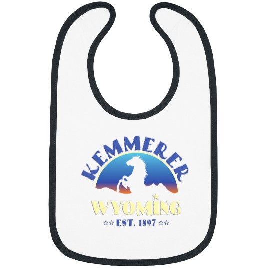 Horse Lover Kemmerer Wyoming WY Wild Horse Bibs