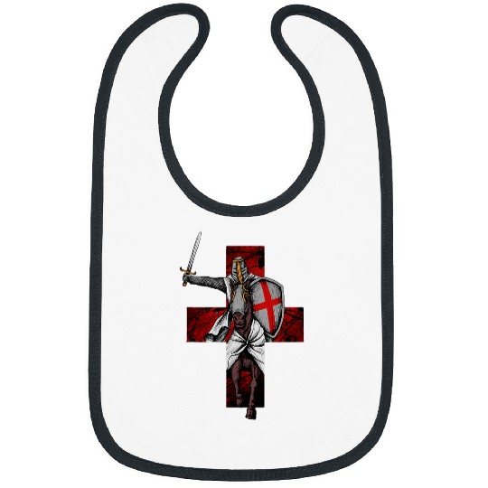 History Knights Templar Templar Cross Gift Bibs