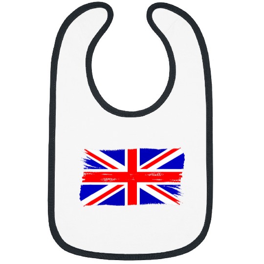 Great Britain vintages Brush Style British Flag Union Jack Bibs