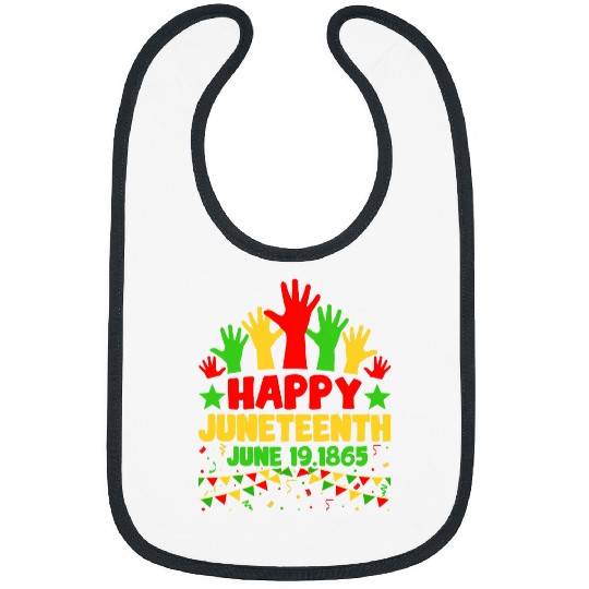 Black History Month Happy Juneteenth June 19 1865 Freedom Bibs
