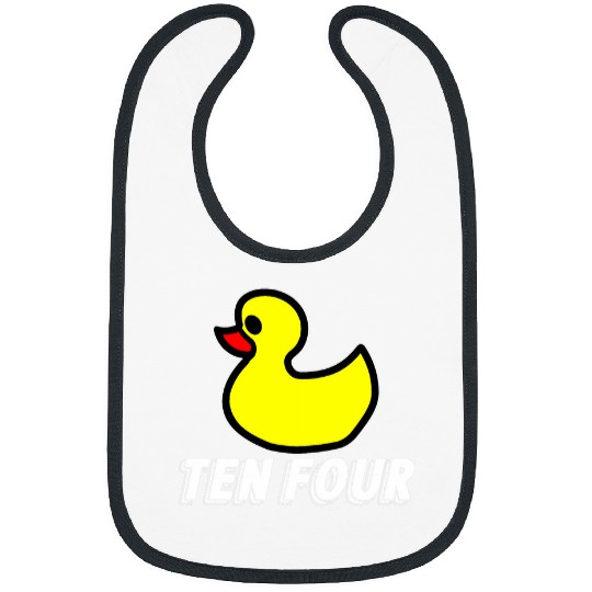 big ten four rubber duck convoy trucker Bibs