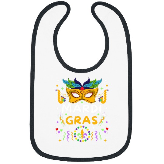 Happy Mardi Gras Mardi Gras Festival Mardi Gras Bibs