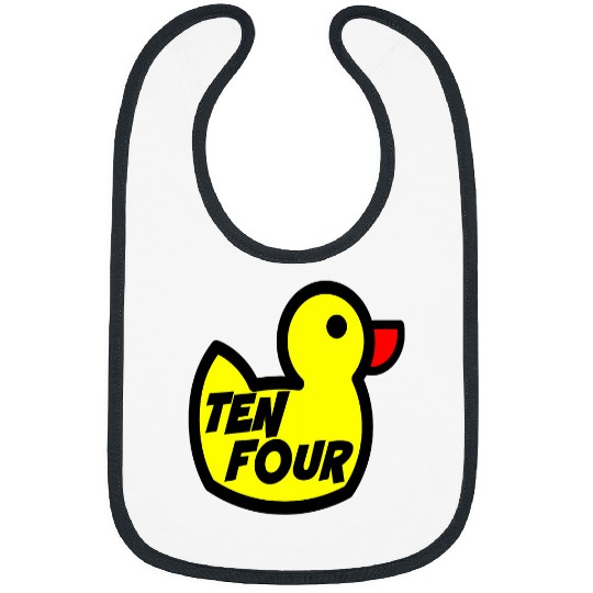 Big Ten Four Rubber Duck Convoy Trucker gift Bibs