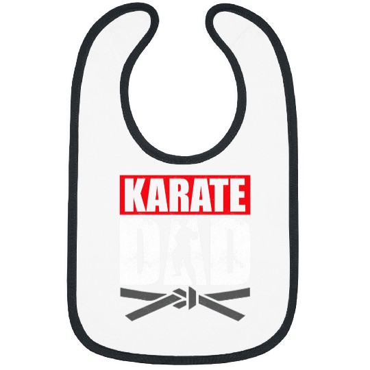 Karate Dad Karateka Self Defence Fighter Bibs