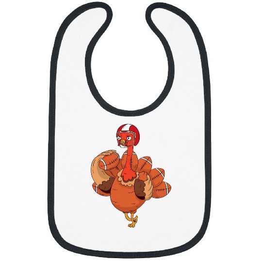 Sport American Football sunday Game Football player thanksgiving turkey Bibs