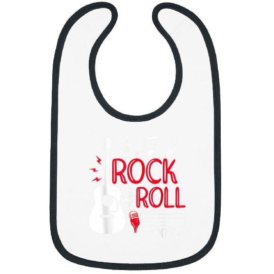 Funny Guitar Rock and Roll Guitar Acoustic Guitar Guitarist Rock music Bibs