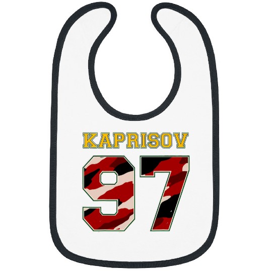 Sport Hockey KAPRIZOV 97 Wild The Thrill Minnesota Pro Ice Hockey Design Bibs