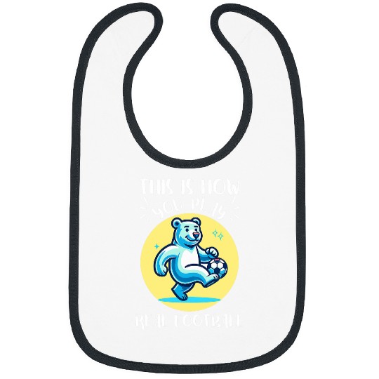 Sport Soccer Real Football Polar Bear Soccer Player Bibs