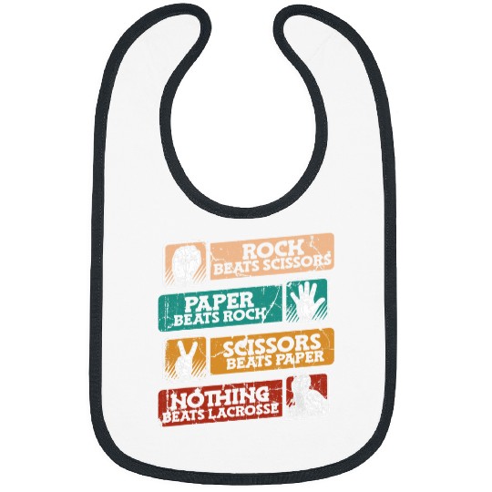 Sport Lacrosse Gift Rock Paper Scissors Lacrosse Goalie Lax Legend Lacrosse 2 Bibs