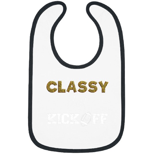Sport American Football Classy Until Kickoff American Football Girl Game Day Vibes 3 Bibs