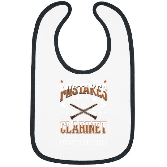 Funny Clarinet Creative Decisions Clarinetist 32 Bibs