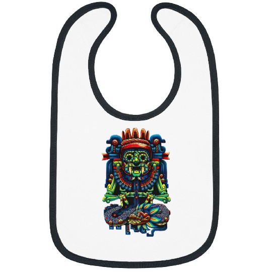 Christian Tlaloc Quetzalcoatl Aztec Gods Ancient Gods Mexican Christ Bibs