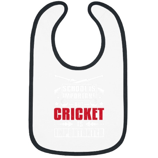 Cricket Fan School is important cricket is importanter Bibs