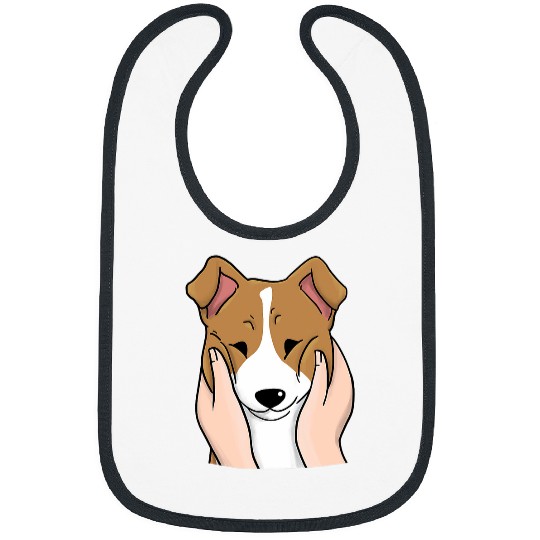 Jack Russell Pet Chubby Cheek Jack Russell Terrier Bibs