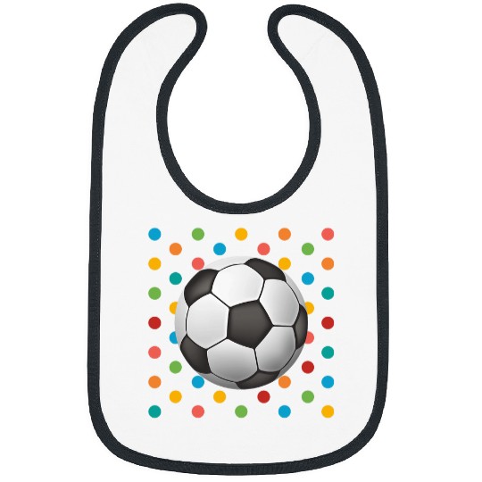 Sport Soccer Dot Day Polka Dots Soccer Kids Boys Girls Youths Bibs