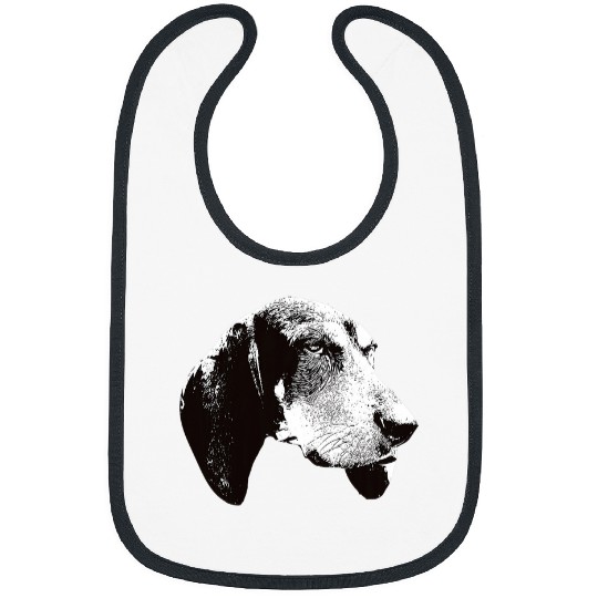 Coonhound Pet Bluetick Coonhound Face Bibs