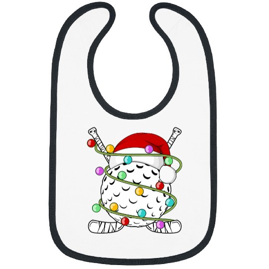 Sport Hockey Santa Field Hockey Player xmass Christmas Men Women Kids Bibs