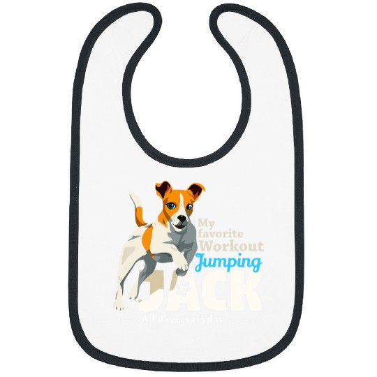 Jack Russell Pet Dog Gift For A Dog Owner Bibs