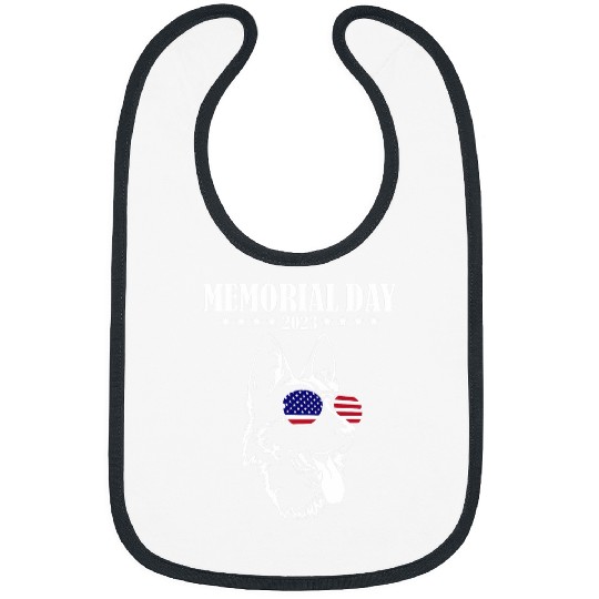 German Shepherd Pet Memorial Day Bibs